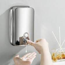 Oval SS Soap Dispenser