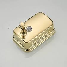 Oval SS Soap Dispenser (Golden)