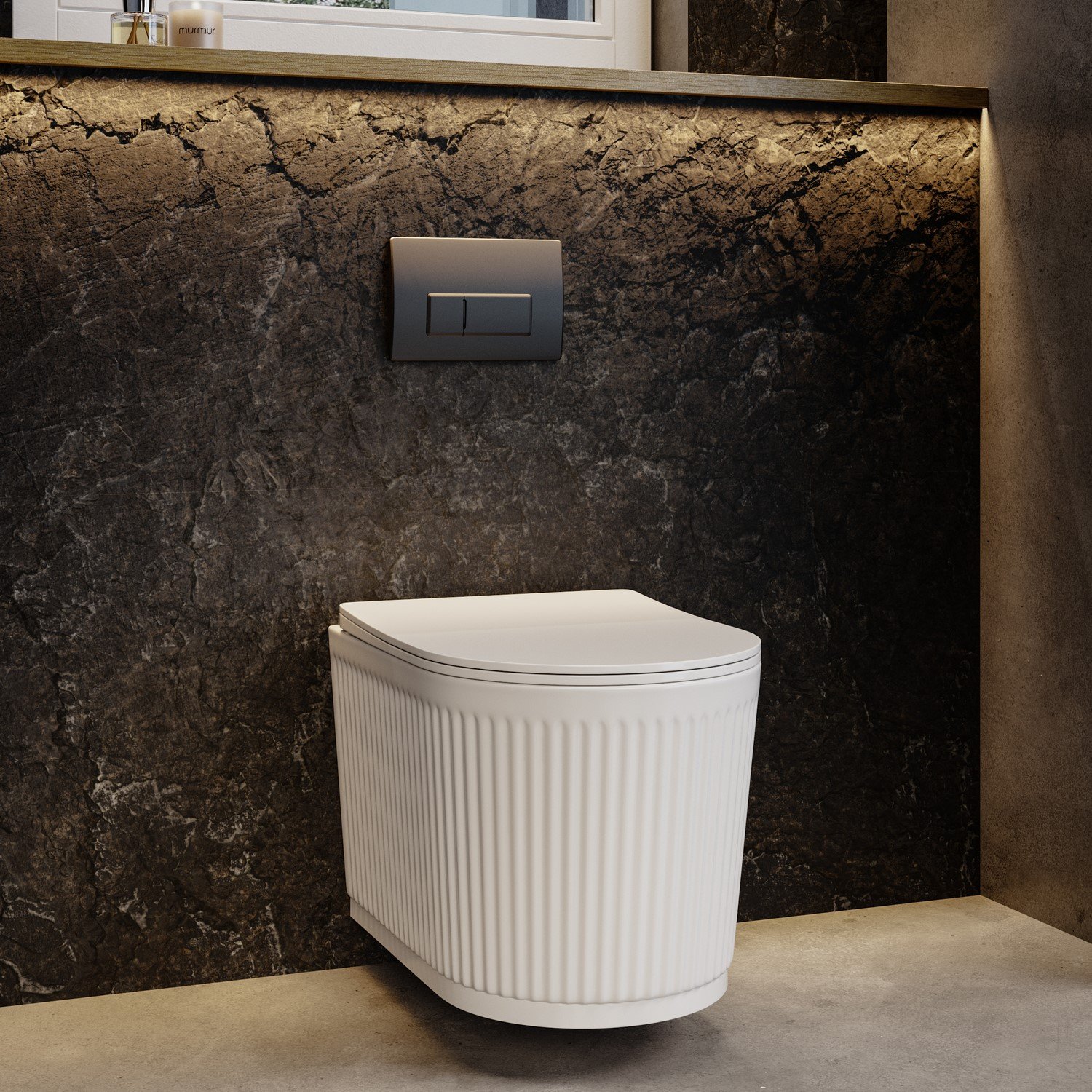 Wall Hanging Commode (8056)